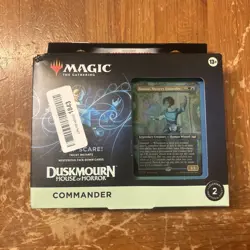 Magic The Gathering MTG Duskmourn Death Toll Commander Deck Sealed Brand New QTY - Image 1