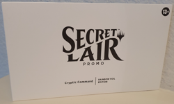 MTG Secret Lair ~ PROMO ~ Cryptic Command ~ Rainbow Foil ~ Sealed! - Image 3