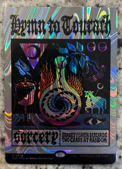 Magic the Gathering Hymn to Tourach HALO FOIL Secret Lair Encyclopedia MTG - Image 1