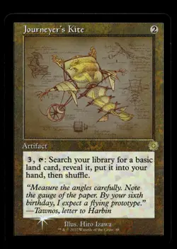 Journeyer's Kite (Schematic) 88 Foil R The Brothers' War: Retro Frame Artifacts - Image 1