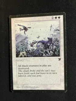 Cleanse - MP - Legends MTG Magic The Gathering 1994 Banned List - Image 1