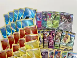Pokemon TCG Ultra Holo Radiant Energy Rare Promo EX V Morpeko Card Lot 50x #9 - Image 2