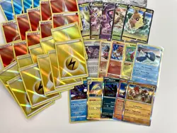 Pokemon TCG Ultra Holo Radiant Energy Rare Promo EX V Morpeko Card Lot 50x #9 - Image 3