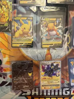Huge Lot Of Pokemon Cards, Pikachu V Full Art Holo Foil - Image 4