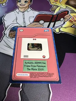Topps Pokemon 2000 Authentic Film Frame Card Ash, Misty, Lugia, Pikachu, Togepi - Image 2