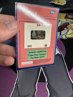 Topps Pokemon 2000 Authentic Film Frame Card Ash, Misty, Lugia, Pikachu, Togepi - Image 5
