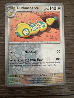 Pokemon - Dudunsparce 157/193 - Reverse Holo - Paldea Evolved - NM/M - Image 1
