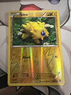 Pokemon TCG Joltik Steam Siege 41/114 Reverse Holo Common Lightning NM+ - Image 1