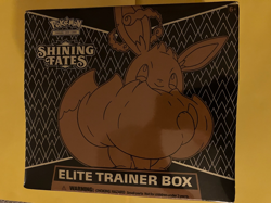 Pokemon TCG Shining Fates Elite Trainer Box ETB New and Sealed with Protector - Image 1