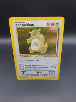 Pokemon TCG Kangaskhan Jungle 5/64 Holo Unlimited Holo Rare - Image 1