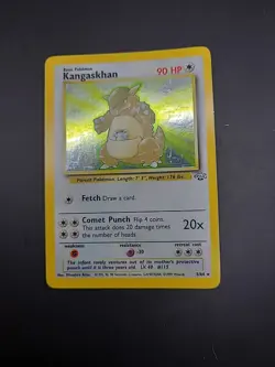 Pokemon TCG Kangaskhan Jungle 5/64 Holo Unlimited Holo Rare - Image 2