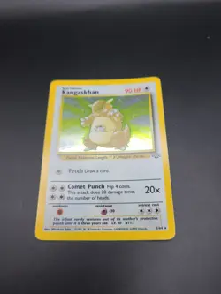 Pokemon TCG Kangaskhan Jungle 5/64 Holo Unlimited Holo Rare - Image 3