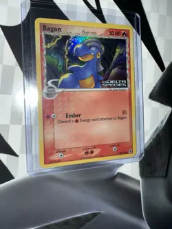 Bagon EX Delta Species Stamped 57/113 Pokemon TCG 2005 Vintage Reverse Holo - Image 1