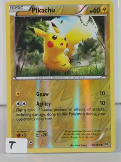 Pikachu - BREAKthrough - 48/162 - singles - Pokemon TCG - Reverse Holo - Image 2