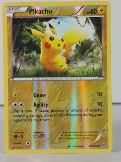 Pikachu - BREAKthrough - 48/162 - singles - Pokemon TCG - Reverse Holo - Image 3