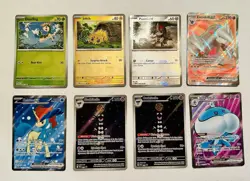 Pokemon Black Bolt/White Flare Lot of 8 Illustration Rare Masterball Ultra Rare - Image 1