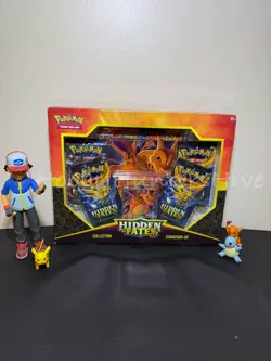 Pokemon TCG Hidden Fates Charizard GX Booster Collection Box New Factory Sealed - Image 1