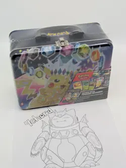 Pokemon Surging Sparks 2024 Fall Collectors Chest Sealed Tin Lunchbox - Image 2