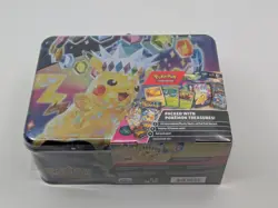 Pokemon Surging Sparks 2024 Fall Collectors Chest Sealed Tin Lunchbox - Image 3