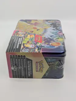 Pokemon Surging Sparks 2024 Fall Collectors Chest Sealed Tin Lunchbox - Image 4