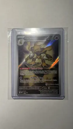 Alakazam 009 Black Star Promo POKEMON CENTER STAMPED Pokemon MEGA EVOLUTION - Image 1