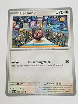 Lechonk - 181/197 - Common - Obsidian Flames - Pokemon - NM/M - Image 1