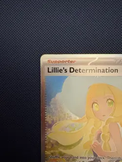 Pokemon TCG Lillie’s Determination 184 Secret Rare Trainer Full Art (NM) - Image 2