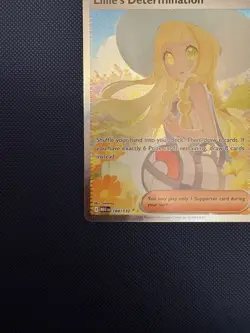 Pokemon TCG Lillie’s Determination 184 Secret Rare Trainer Full Art (NM) - Image 5