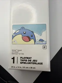 NEW Pokemon Center Exclusive TCG: Spheal Appeal Playmat - Image 1