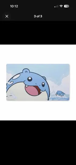 NEW Pokemon Center Exclusive TCG: Spheal Appeal Playmat - Image 2