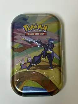Vibra Paldea Pokemon Mini Tin Ceruledge & Goomy Booster Pack TCG Obsidian Flames - Image 2