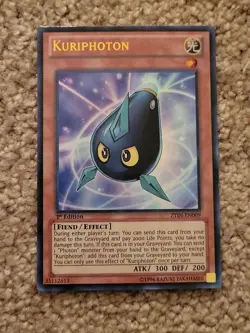 ( KURIPHOTON ) - Ultra Rare - ZTIN-EN009 - 1st - NM - Yu-Gi-Oh Zexal Collection - Image 1