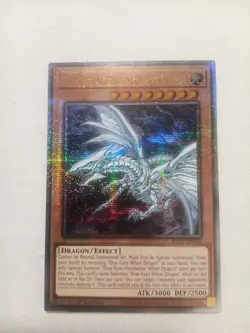 Yu-Gi-Oh! Blue-Eyes Alternative White Dragon RA02-EN010 Quarter Century Rare - Image 2