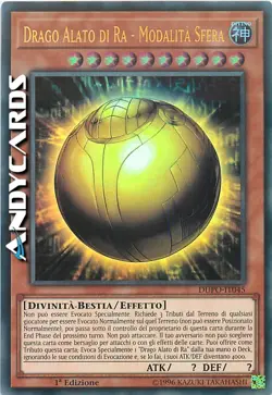 DRAGO ALATO DI RA - MODALITA SFERA • Ultra R • DUPO IT045 • 1Ed • Yugioh! - Image 1