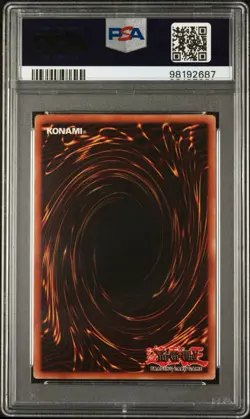 2002 Yu-Gi-Oh! Rabid Horseman Metal Raiders MRD 1st Edition Common PSA 9 - Image 2