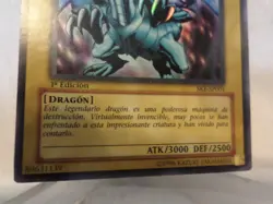 YuGiOh 1st Edition Dragon Blanco De Ojos Azules SKE-SP001 Spanish Blue-Eyes 1996 - Image 4