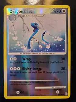 Dragonair 52/146 Reverse Holo Pokemon TCG Card Diamond Pearl Legends Awakened LP - Image 2