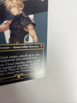 Cloud Ex Soldier Borderless Nonfoil Card #0202 MTG - Image 2