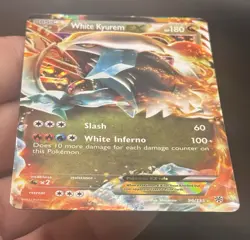 Pokemon Card White Kyurem EX 96/135 Plasma Storm Holo Ultra Rare - Image 4