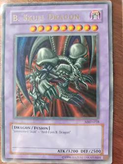B. Skull Dragon - MRD-018 - Ultra Rare Yu-Gi-Oh Trading Card - MP/HP - Image 1