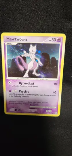 Mewtwo 11/146 Legends Awakened Holo LP- MP Pokemon Card - Image 1