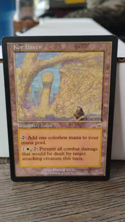 KOR HAVEN Magic the Gathering MTG Legendary Land 2000 Trading Card 141/143 TCG - Image 1