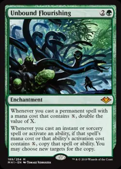 Unbound Flourishing - Light Play MTG Modern Horizons - Image 1