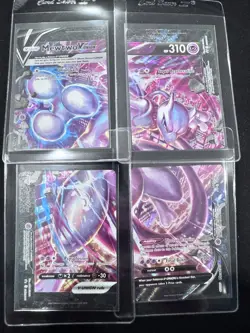 Mewtwo V-Union SWSH159-SWSH162 [Set of 4] Black Star Promo Set POKEMON Cards - Image 1