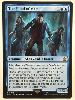 The Flood Of Mars NM/M* Dr. Who ENGLISH 0045 mtg -UnltdCards - Image 1