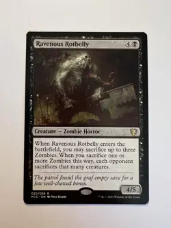 Ravenous Rotbelly - MTG Innistrad: Midnight Hunt: Commander - NM - Image 1