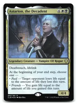 Astarion, the Decadent (Foil) #265 Commander Legends: Battle for Baldur's Gate - Image 1