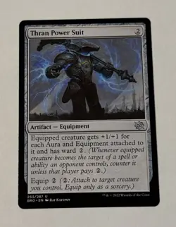 MTG Thran Power Suit - The Brothers' War LP - Image 1
