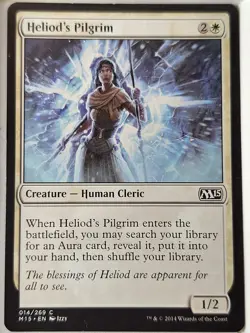 Heliod's Pilgrim - Magic 2015 Core Set M15 - Magic the Gathering MTG Nice! - Image 1