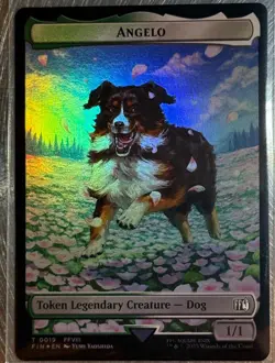 Angelo Token (0019) Darkstar Token (0020) Final Fantasy MTG FOIL - Image 2